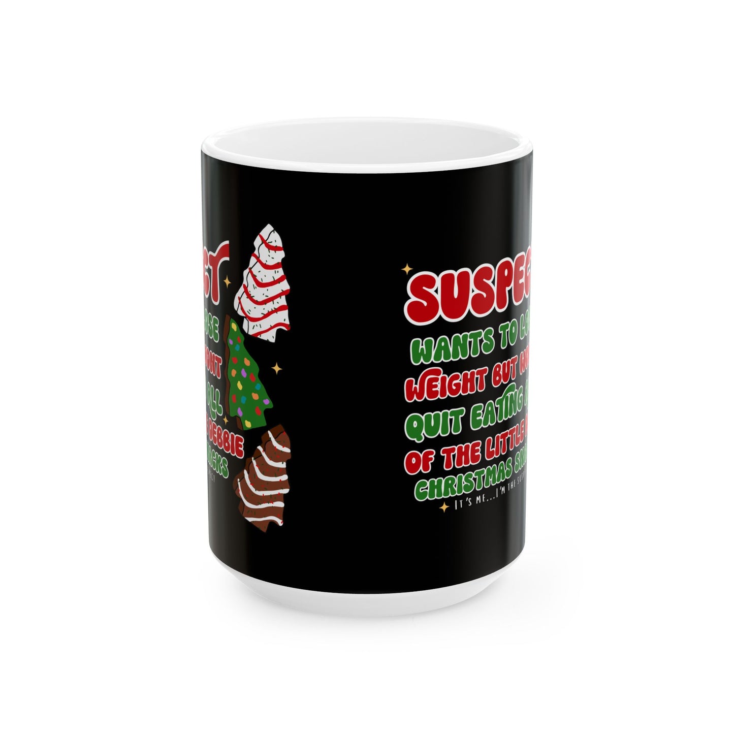 Funny Christmas Mug, Holiday Gift, Coffee Cup, Ceramic Cup, Gift for Him/Her, Humor Mug, Festive Drinkware