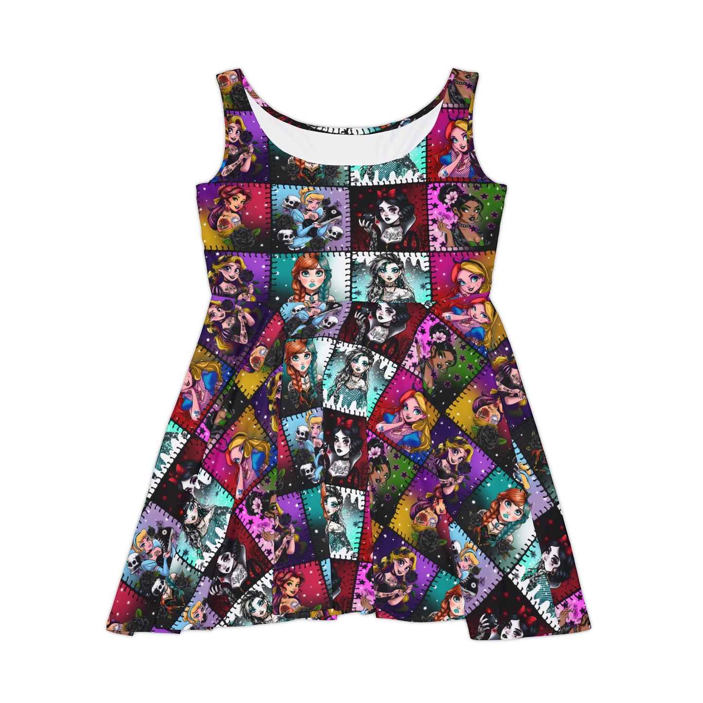 Tatted Ladies Women’s Skater Dress