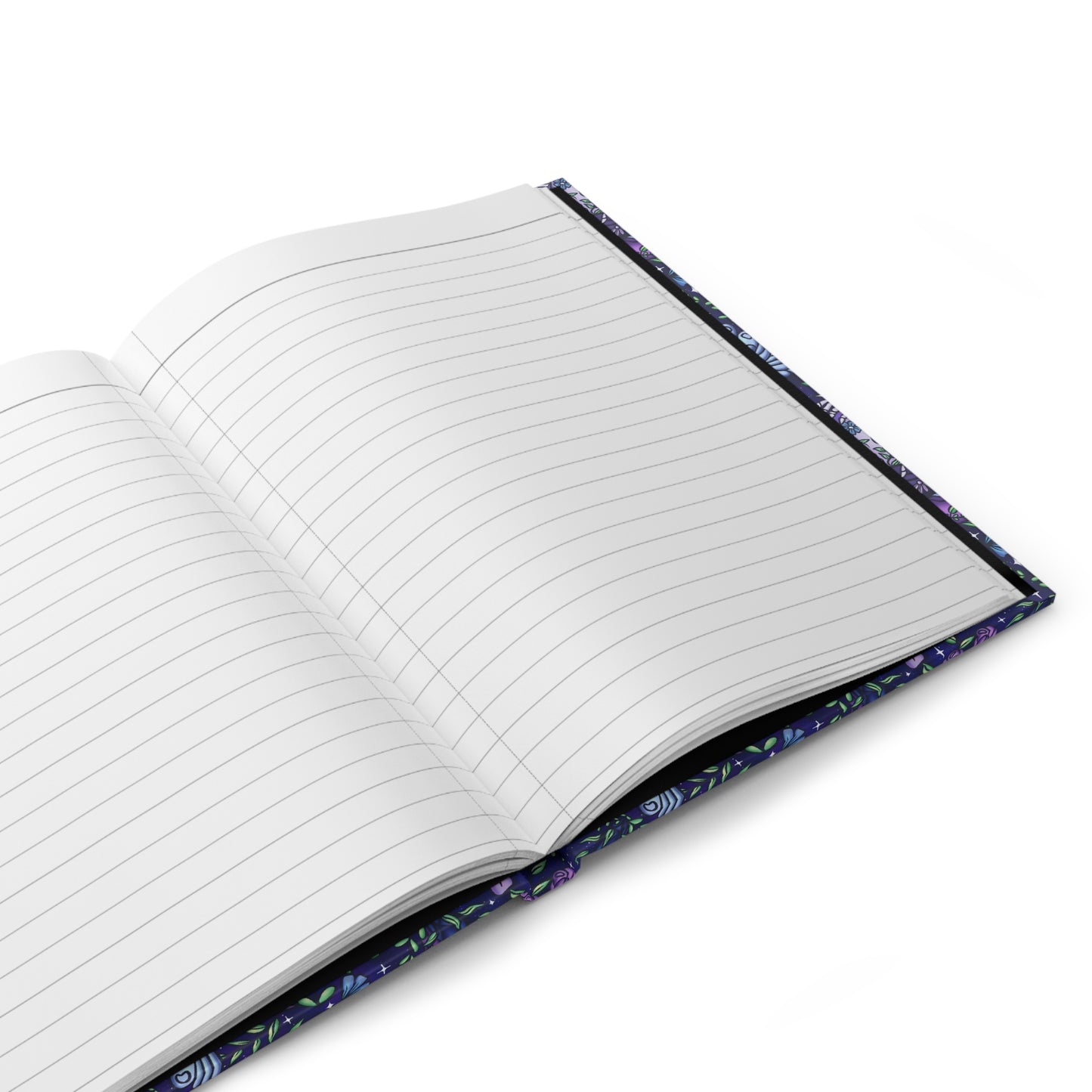 Whimsical Floral Hardcover Journal