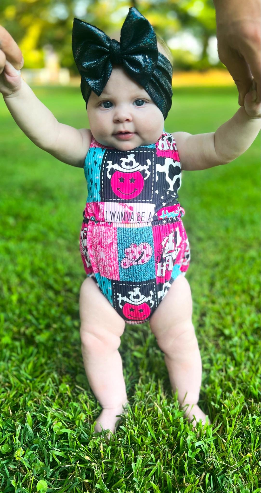 Cowgirl Halter Romper