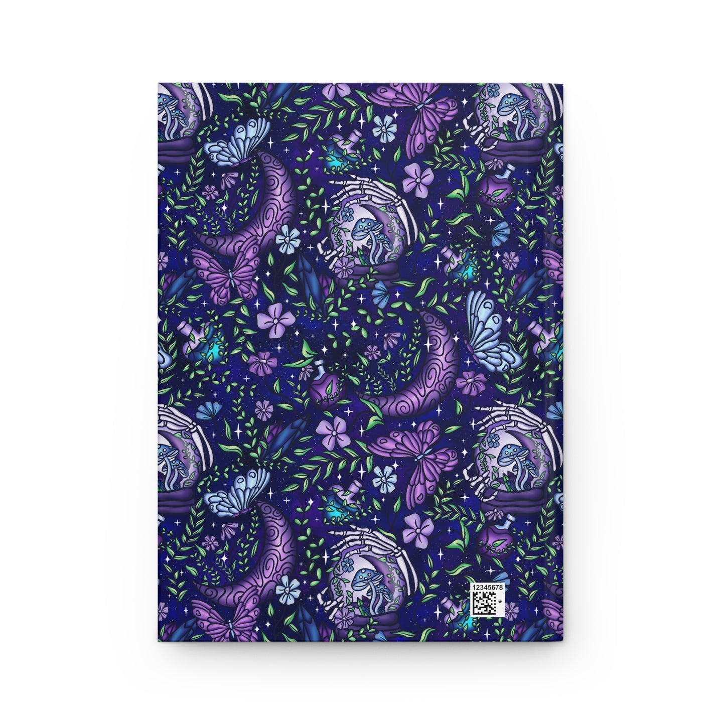 Whimsical Floral Hardcover Journal