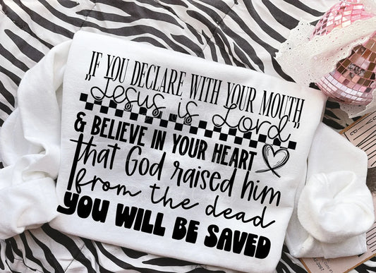 If Your Declare With Your Mouth