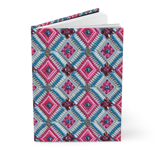 Colorful Geometric Hardcover Journal