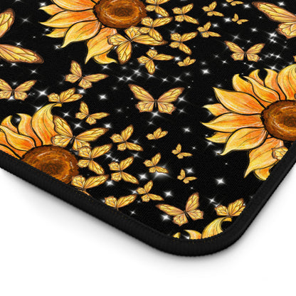 Sunflower Garden Desk Mat