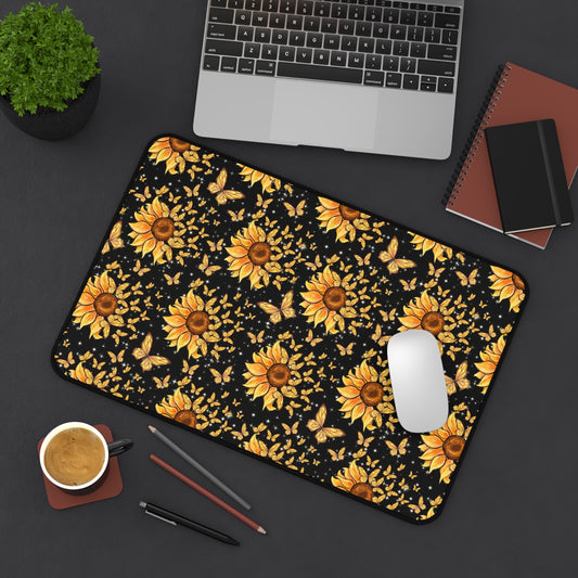 Sunflower Garden Desk Mat