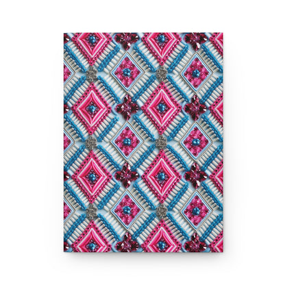 Colorful Geometric Hardcover Journal
