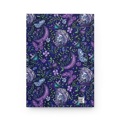 Whimsical Floral Hardcover Journal