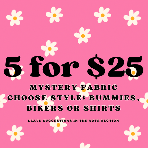 5 for $25
