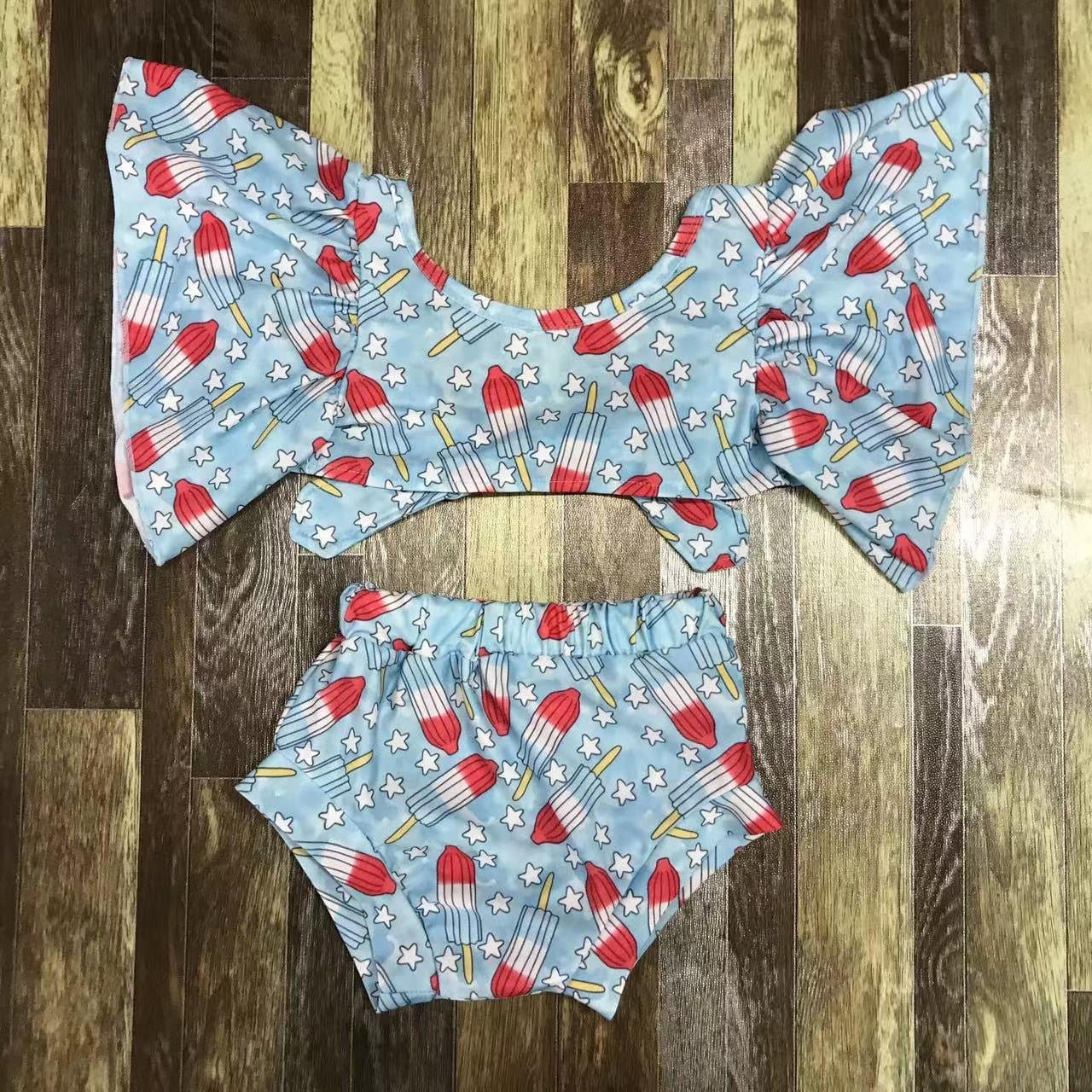 Bomb Pop Cropped Set