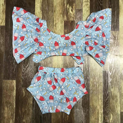 Bomb Pop Cropped Set