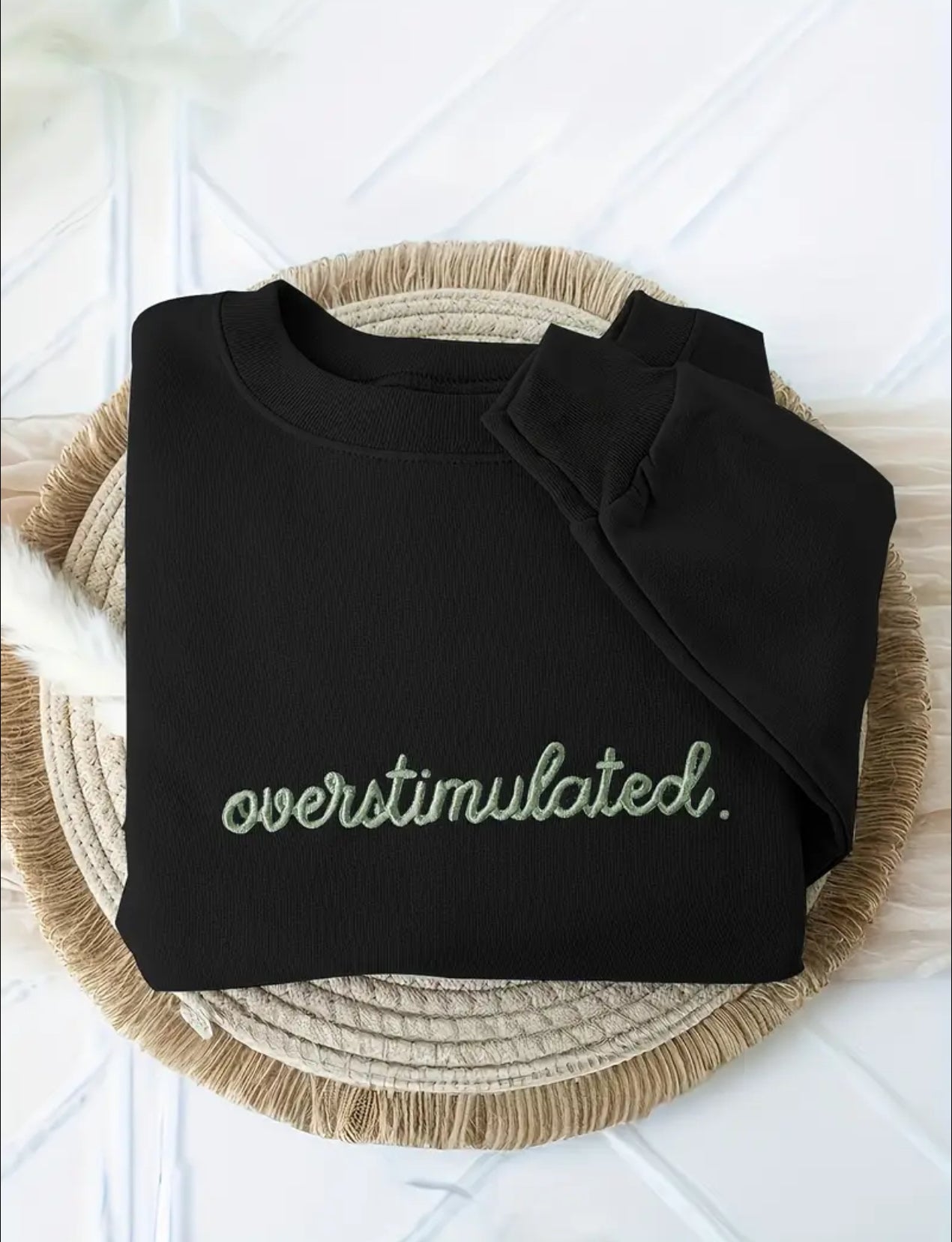 Overstimulated Crewneck Sweatshirt