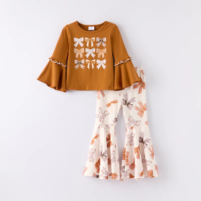 Fall Bow Bell Set